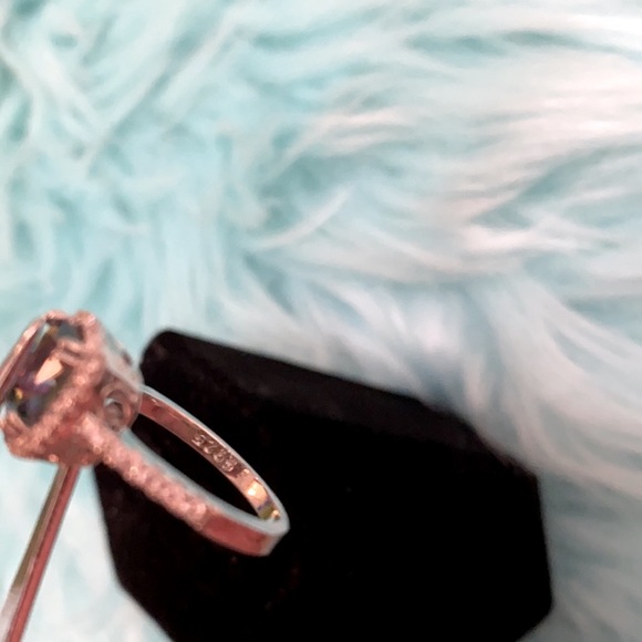 NEW! Halo Mystic Topaz Ring - Picture 6 of 6